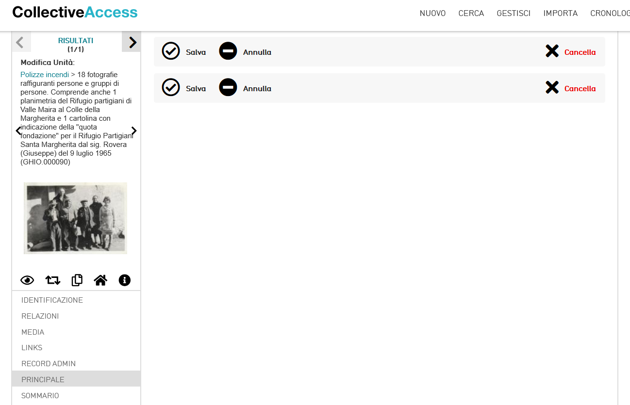 Modifying Screen breaks User Interface - CollectiveAccess Support